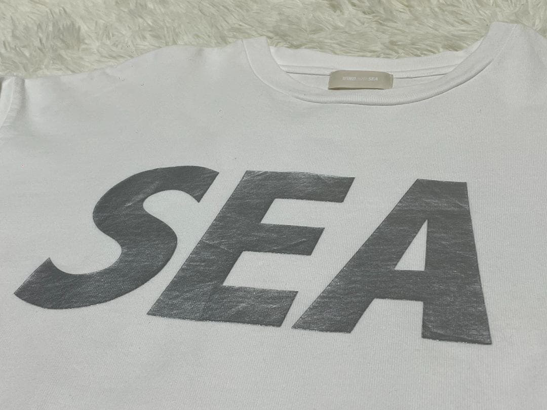 XL ホワイト ウィンダンシー ロンT SEA LONG SLEEVE TEE