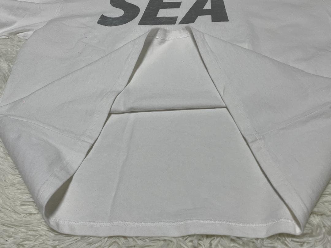 XL ホワイト ウィンダンシー ロンT SEA LONG SLEEVE TEE