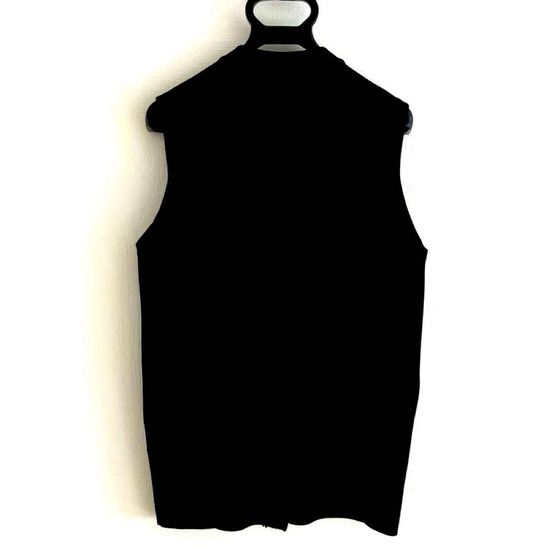 23区 【洗える/吊り干しOK】ヴィスコースストレッチ ニットベスト