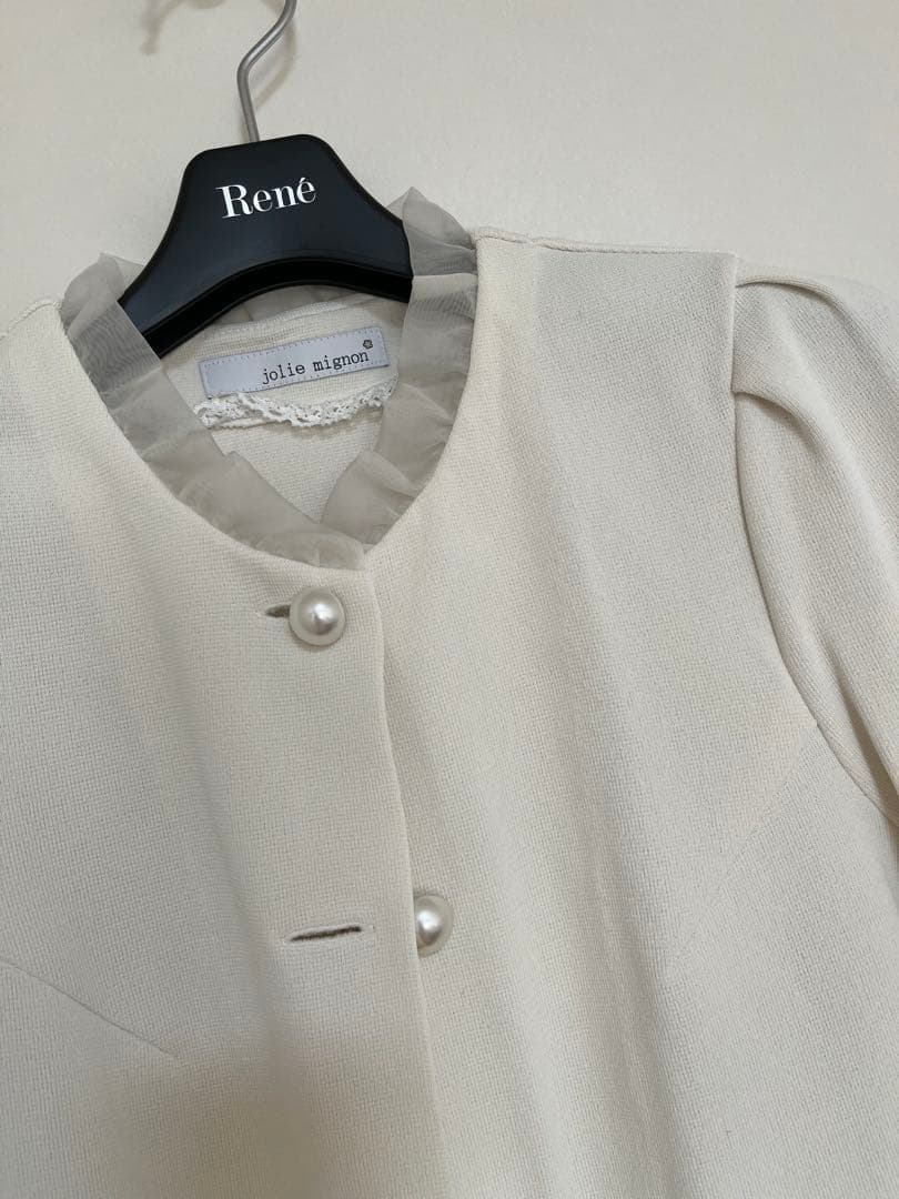 jolie mignon ジョリーミニョン　ジャケット カーディガン　36