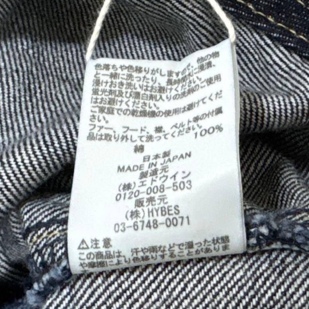 【EDWIN×ETORE TOKYO】（S）デニムオールインワン