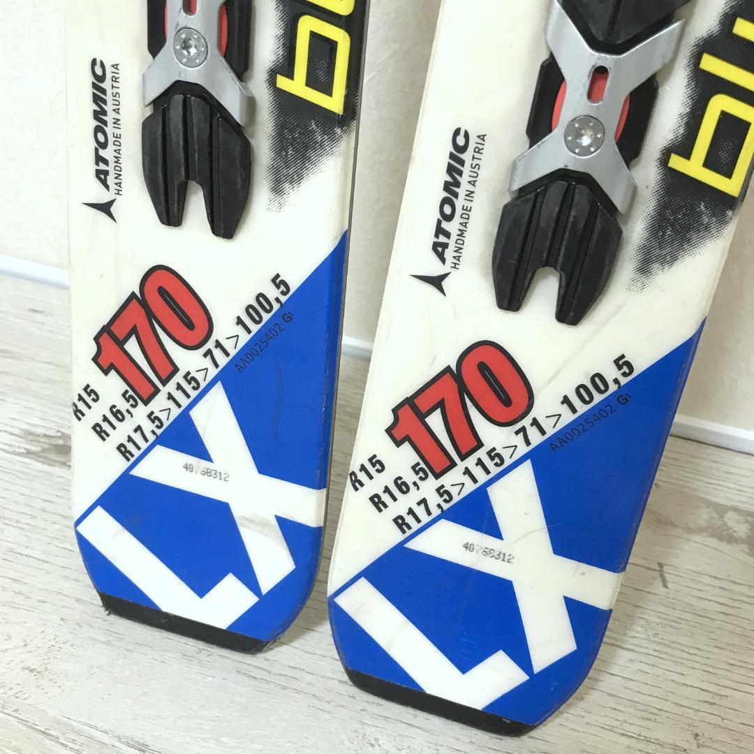 【良品】ATOMIC BLUESTER LX 170cm カービングスキー板