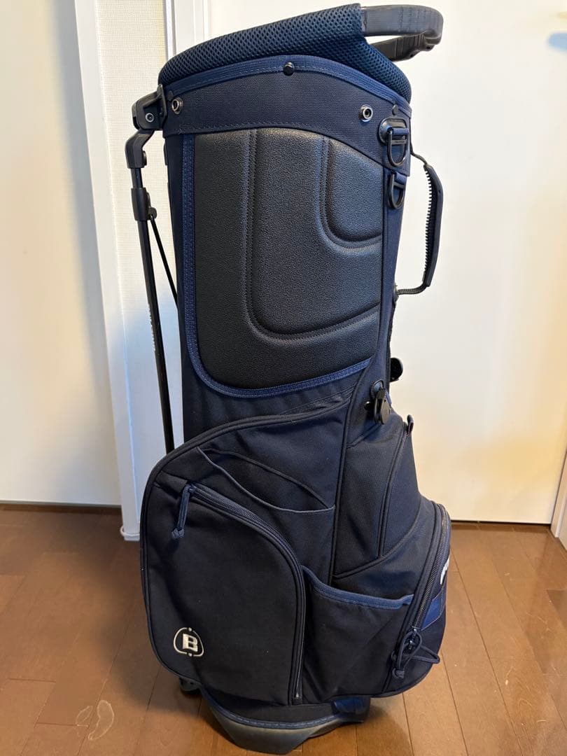 BRIEFING ネイビー ゴルフキャディバッグ
