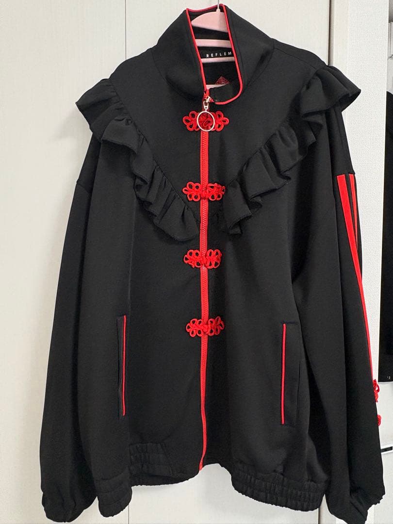 【REFLEM】China frill track jersey