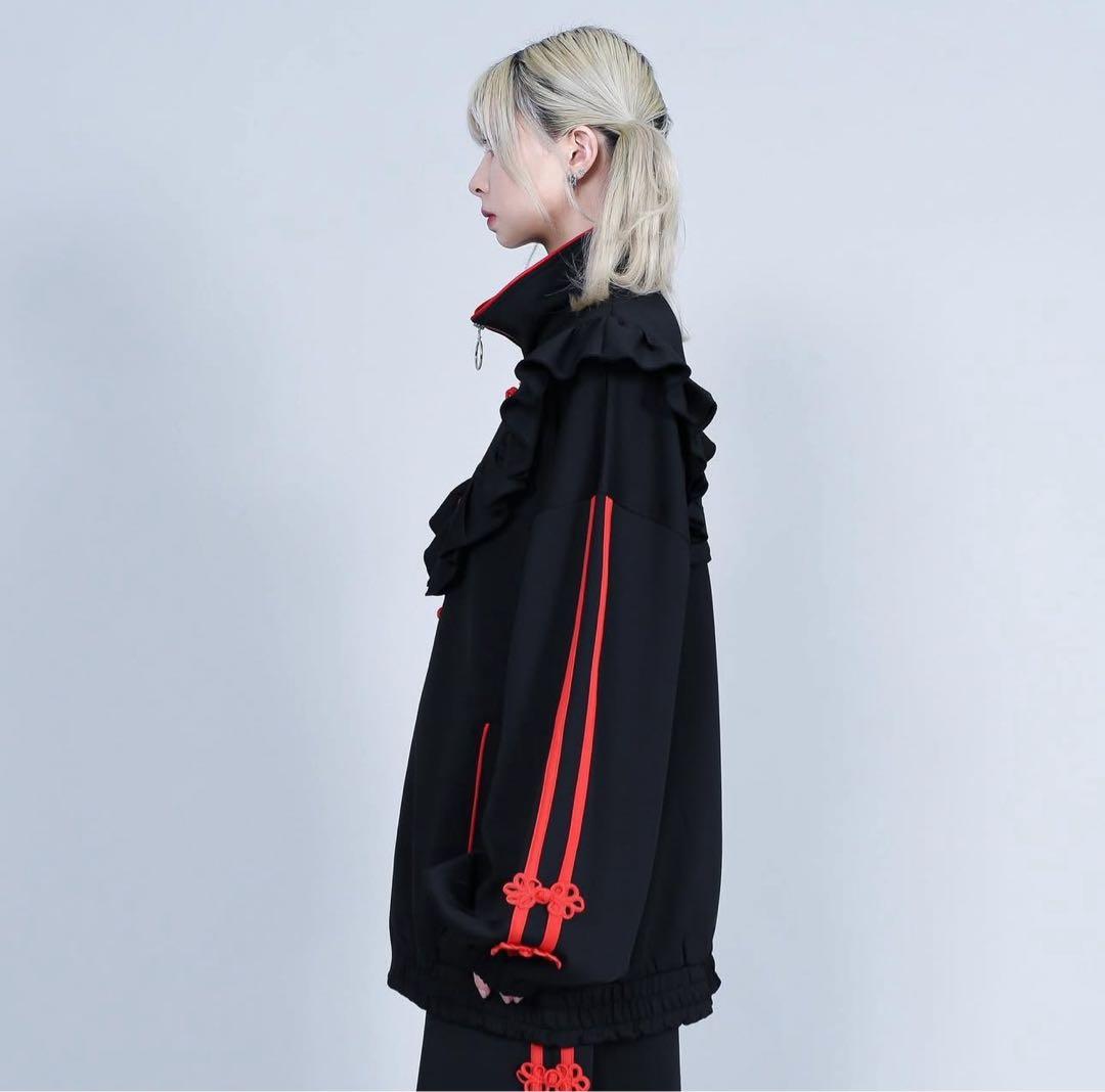 【REFLEM】China frill track jersey