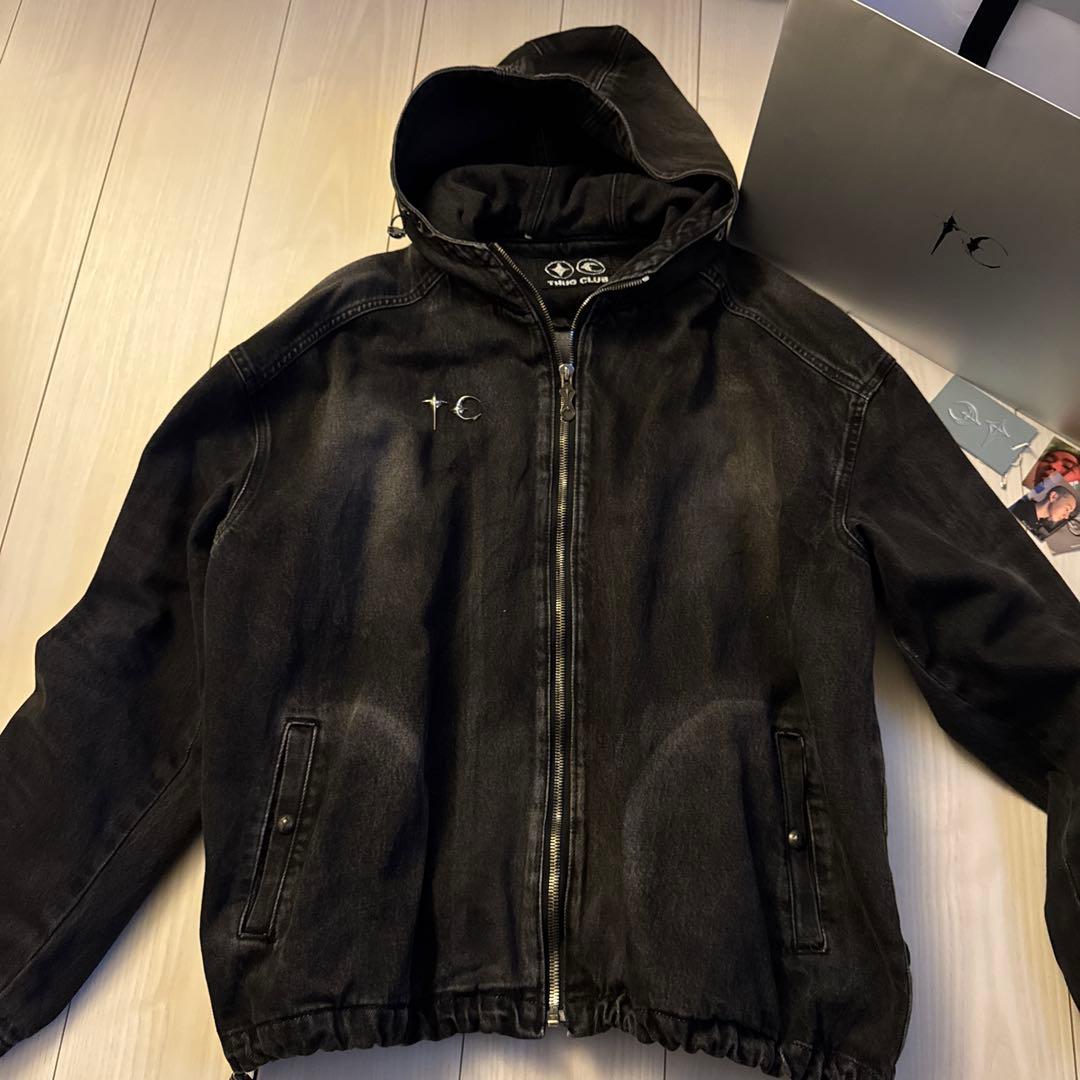 THUG CLUB サグクラブBasic Emblem Denim Jacket