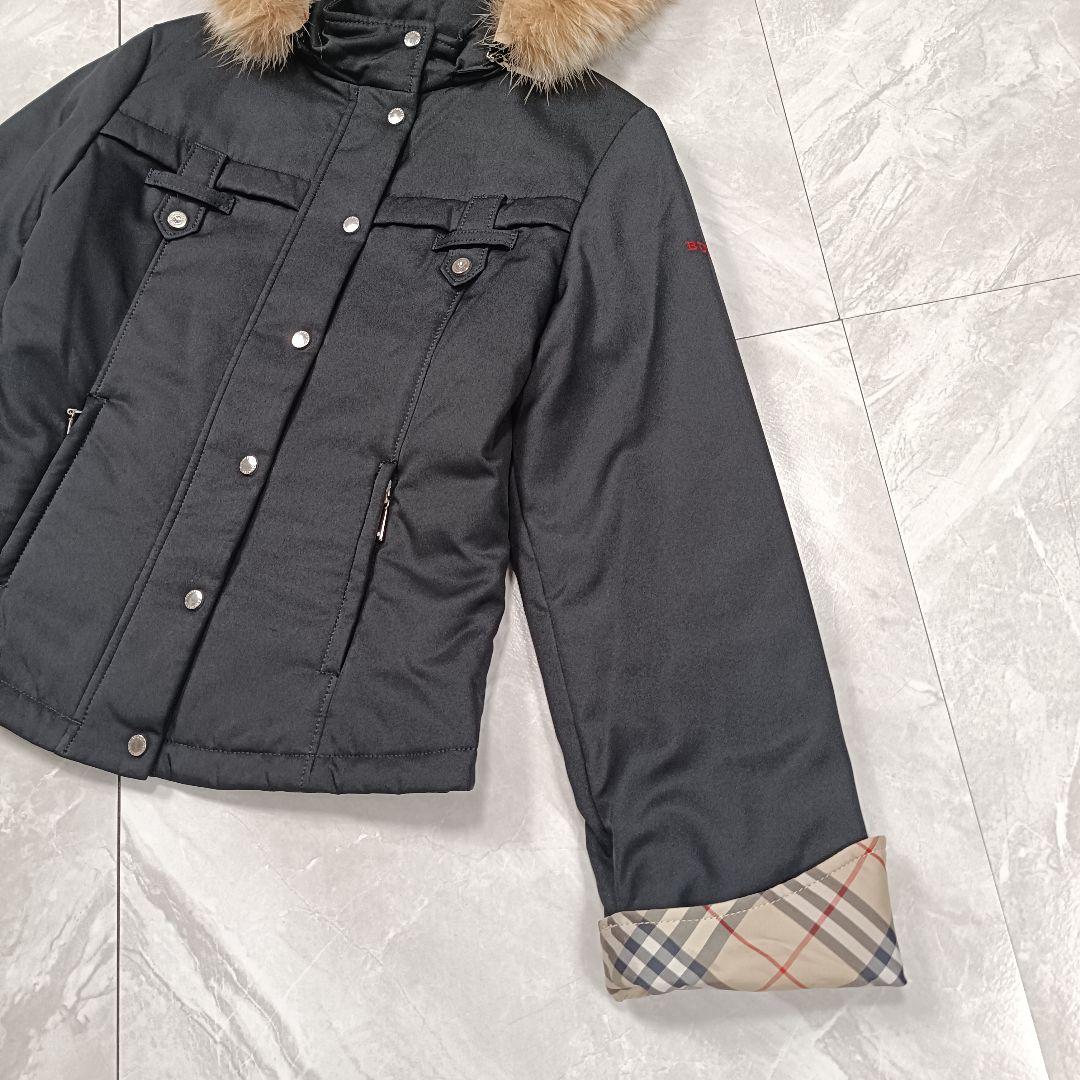 【美品】BURBERRY キッズ 中綿ジャケット ブルゾン ノバチェック 140