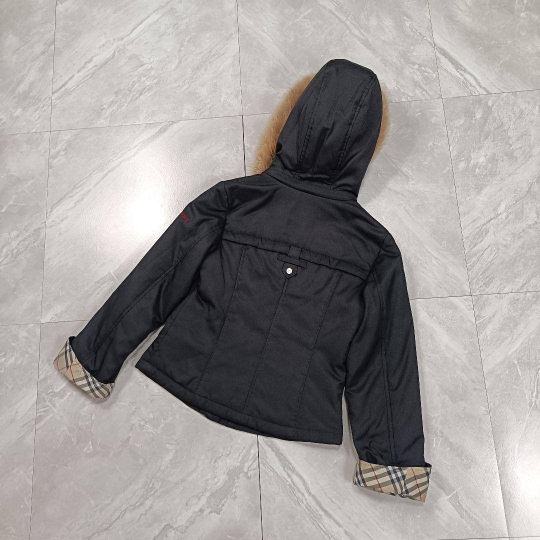 【美品】BURBERRY キッズ 中綿ジャケット ブルゾン ノバチェック 140
