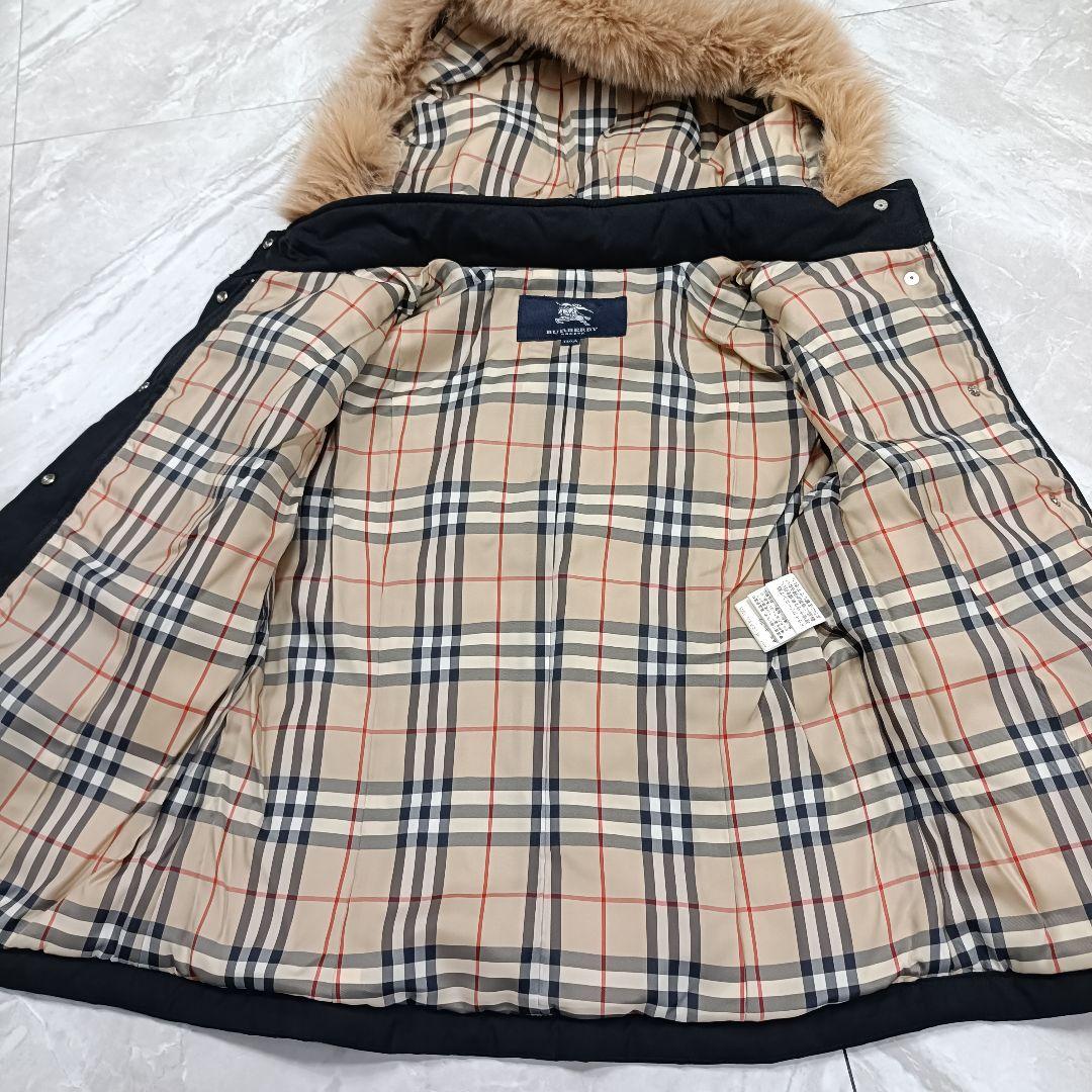 【美品】BURBERRY キッズ 中綿ジャケット ブルゾン ノバチェック 140