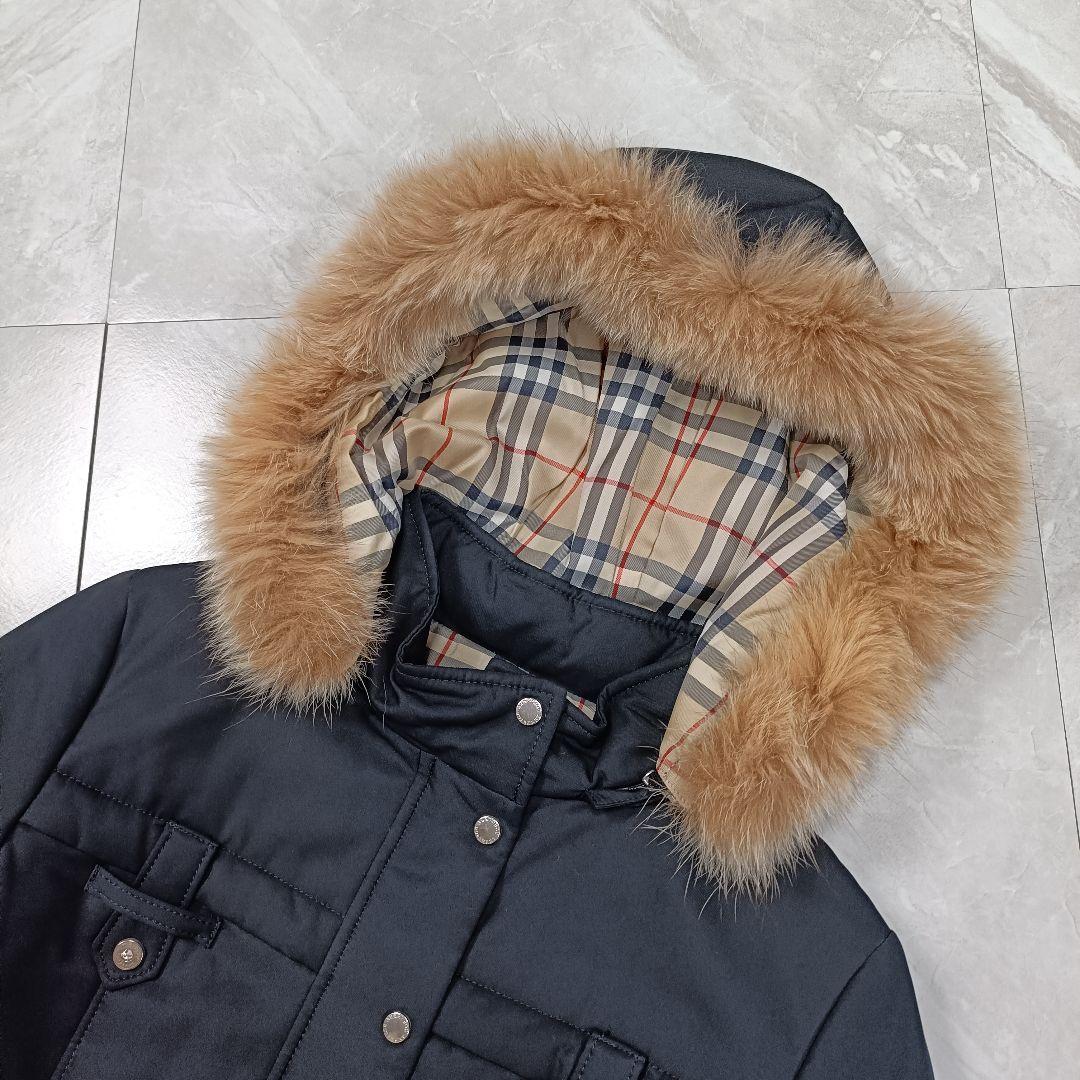 【美品】BURBERRY キッズ 中綿ジャケット ブルゾン ノバチェック 140
