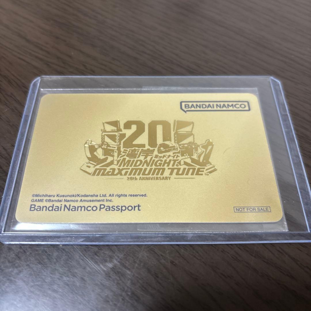 湾岸ミッドナイト　20周年記念　バナパス　ゴールド