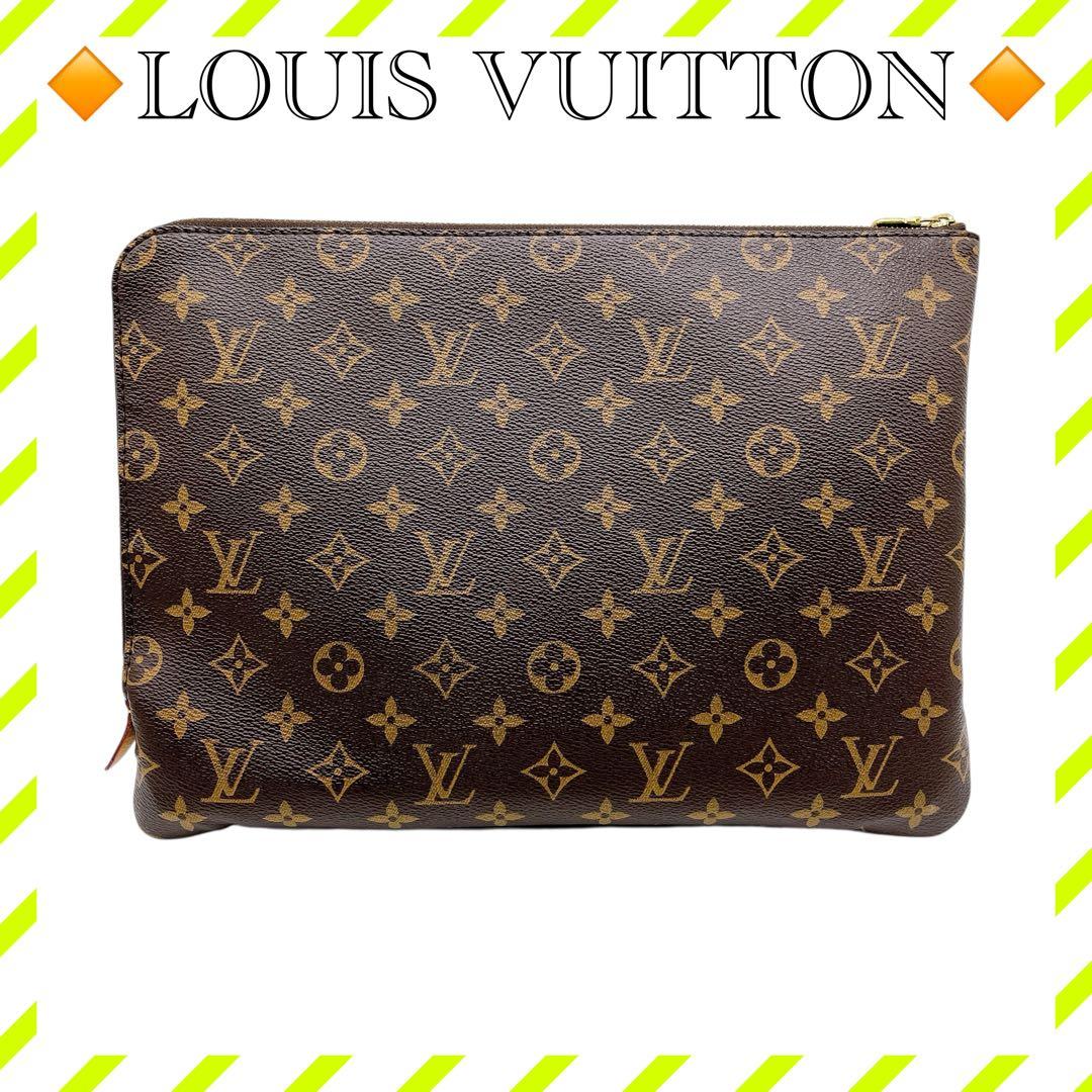 極美品 ルイヴィトン M44499 エテュイ ヴォワヤージュMM クラッチバッグ