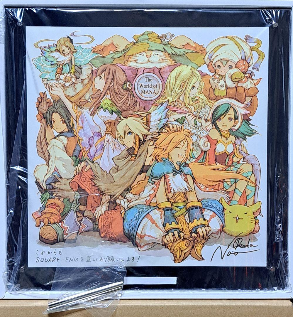 スクウェア・エニックス　イラストプレート　The World of Mana