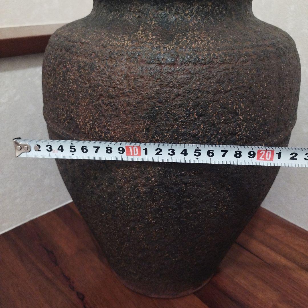 華道具　大型　南部鉄器 鉄製花瓶 壺 フラワーベース　8.2kg