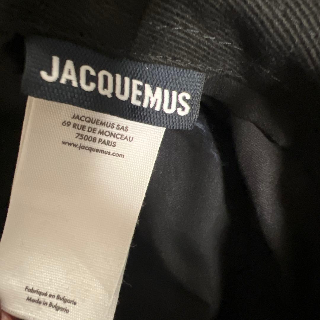 JACQUEMUS ブラック バケットハット レディース