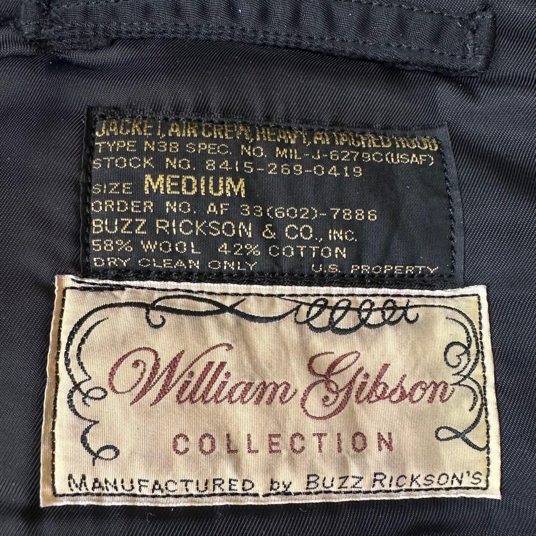 Buzz Rickson's ウィリアムギブソン N-3B フライトジャケット