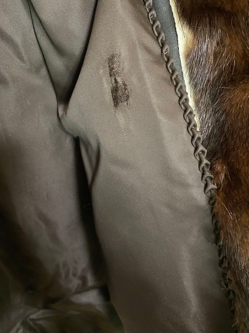 SAGA MINK ブラウン ミンクファーコート