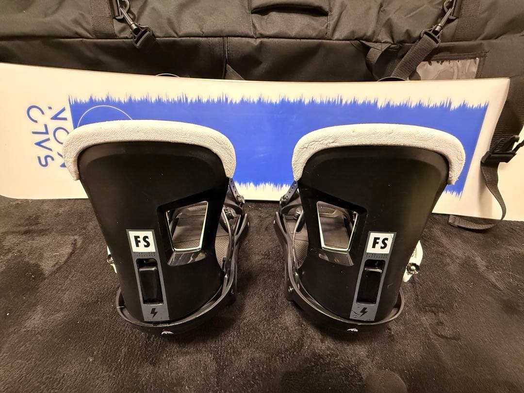 ささきスノーボード本体、ビンディング、 スノーボードケース