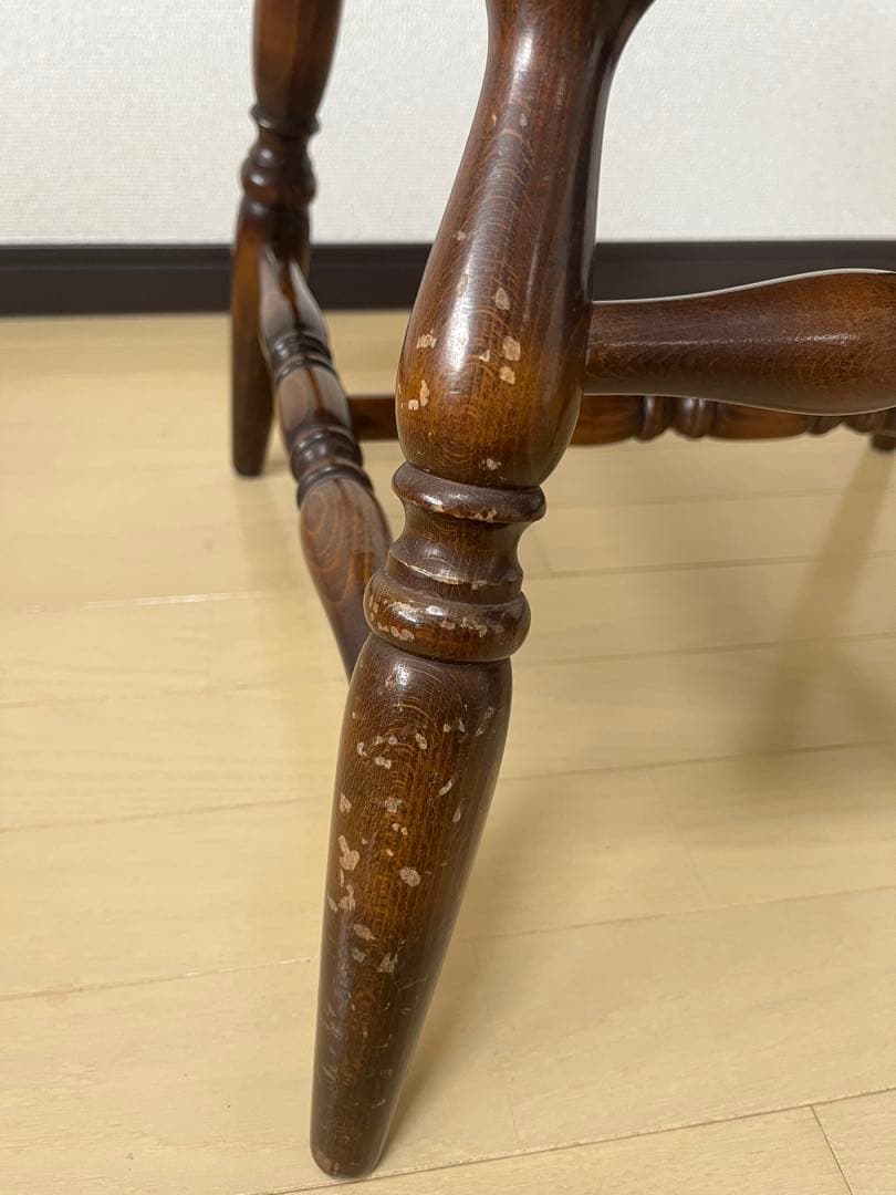 Barry社長　飛騨産業　キツツキ　木製　アームチェア　USED ②