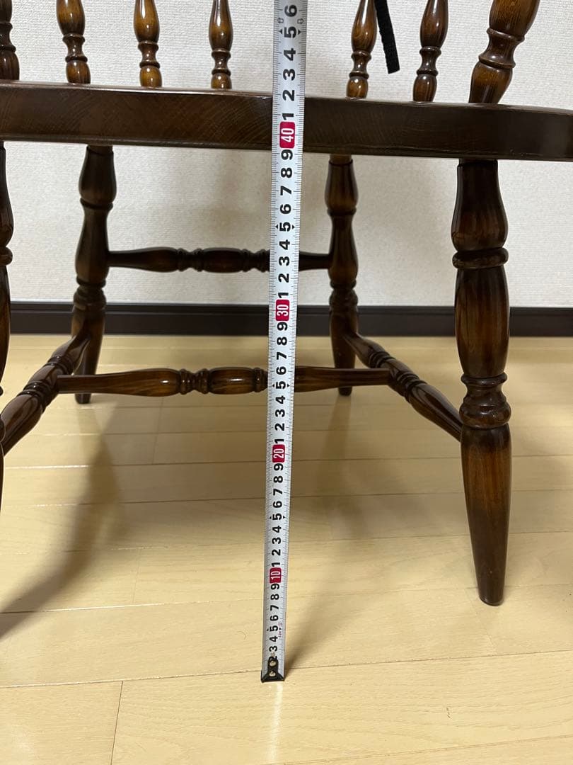 Barry社長　飛騨産業　キツツキ　木製　アームチェア　USED ②
