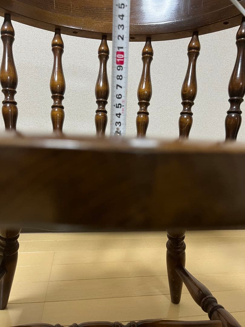 Barry社長　飛騨産業　キツツキ　木製　アームチェア　USED ②