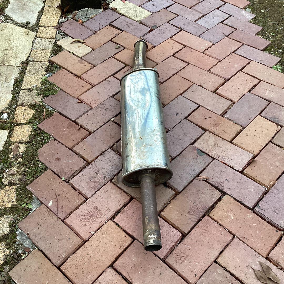 ローバーミニ用　社外マフラー　ステンレス　当時物❗️