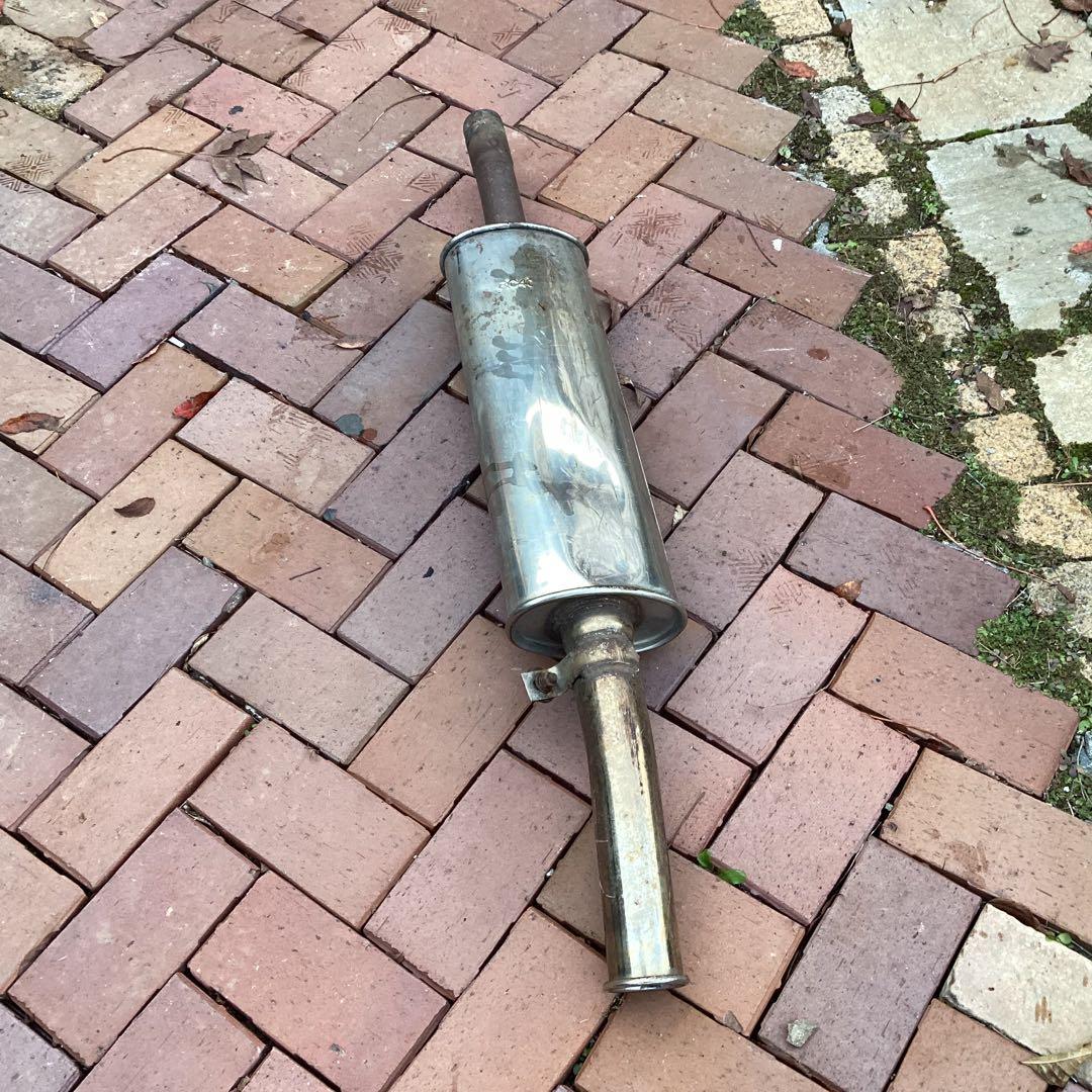 ローバーミニ用　社外マフラー　ステンレス　当時物❗️