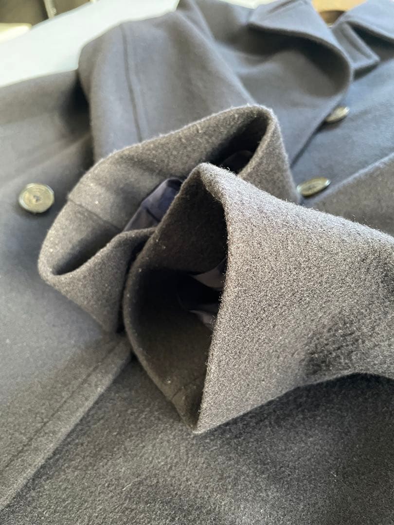 【極美品】マッキントッシュ　ダフタウン　ピーコート　ネイビー　４２