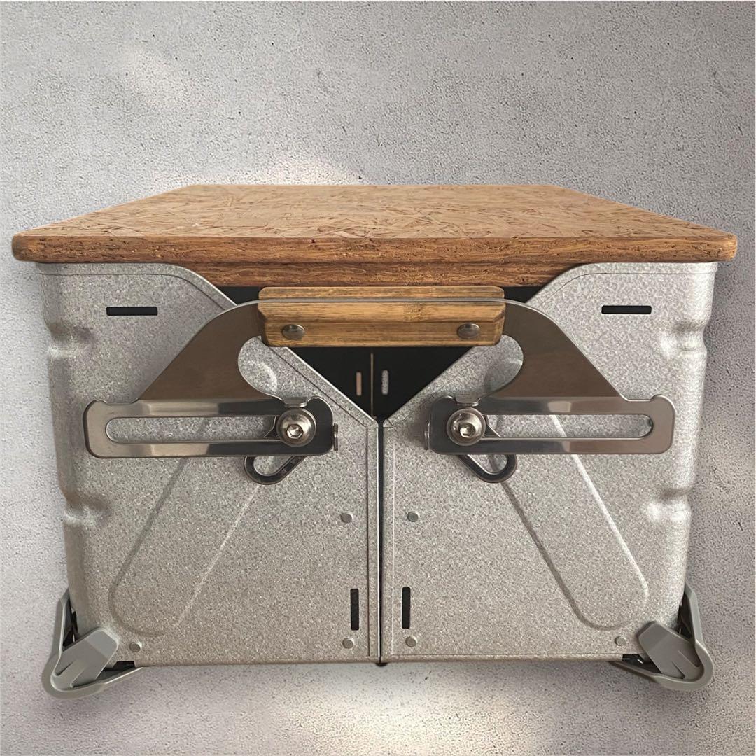 【スノーピーク】 シェルフコンテナ25 天板付き