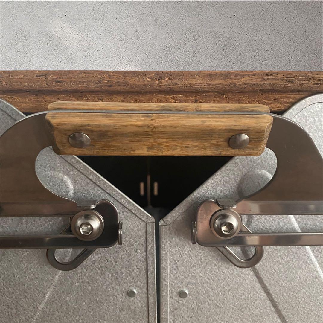 【スノーピーク】 シェルフコンテナ25 天板付き