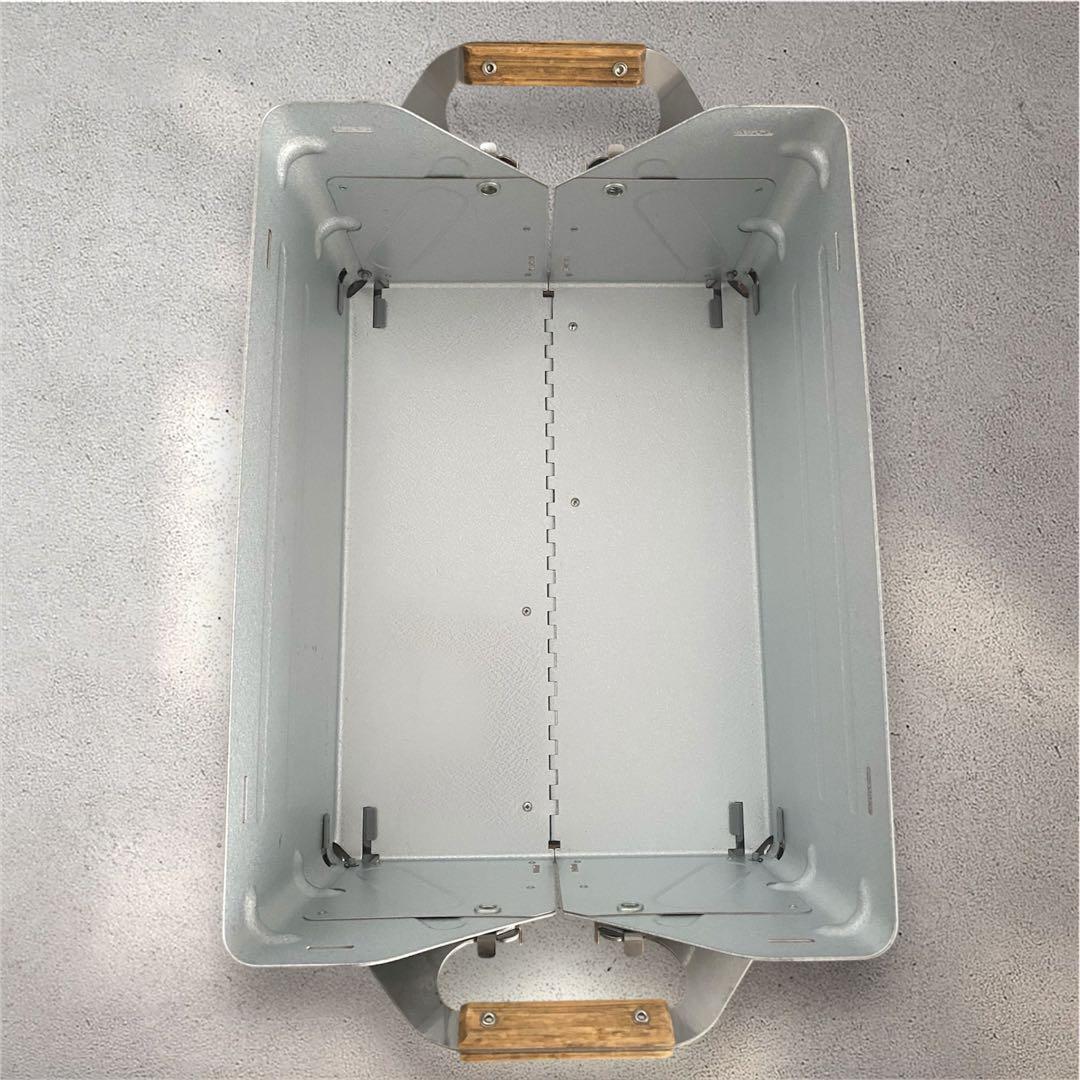 【スノーピーク】 シェルフコンテナ25 天板付き