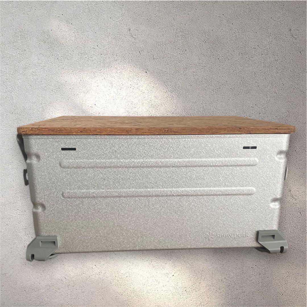 【スノーピーク】 シェルフコンテナ25 天板付き