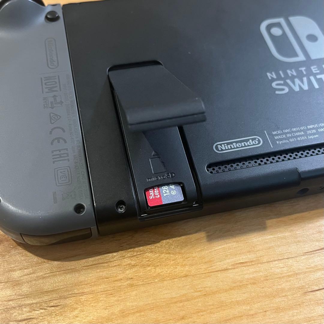 nintendo switch 本体 グレー