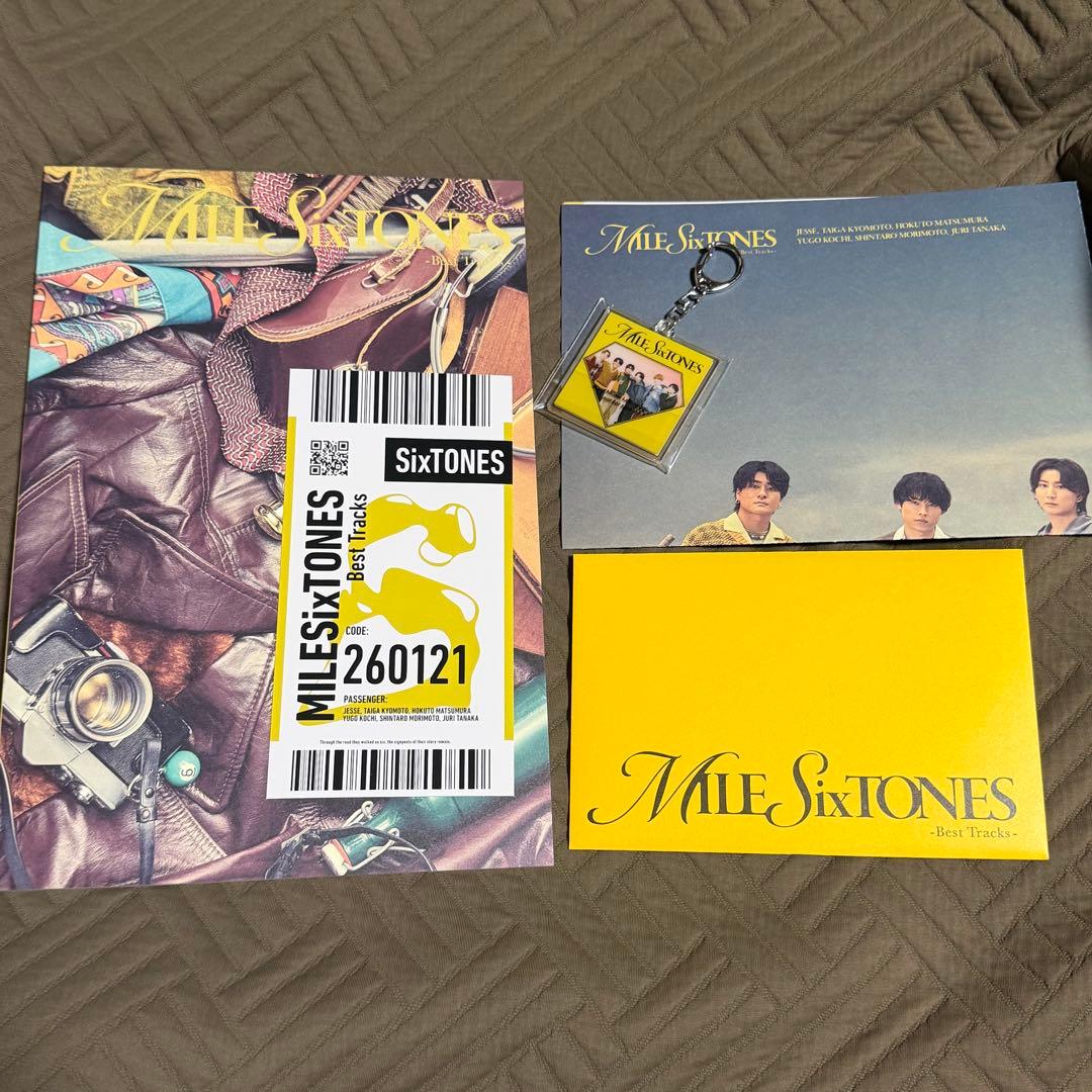 SixTONES MILESixTONES Best Tracks 初回AB