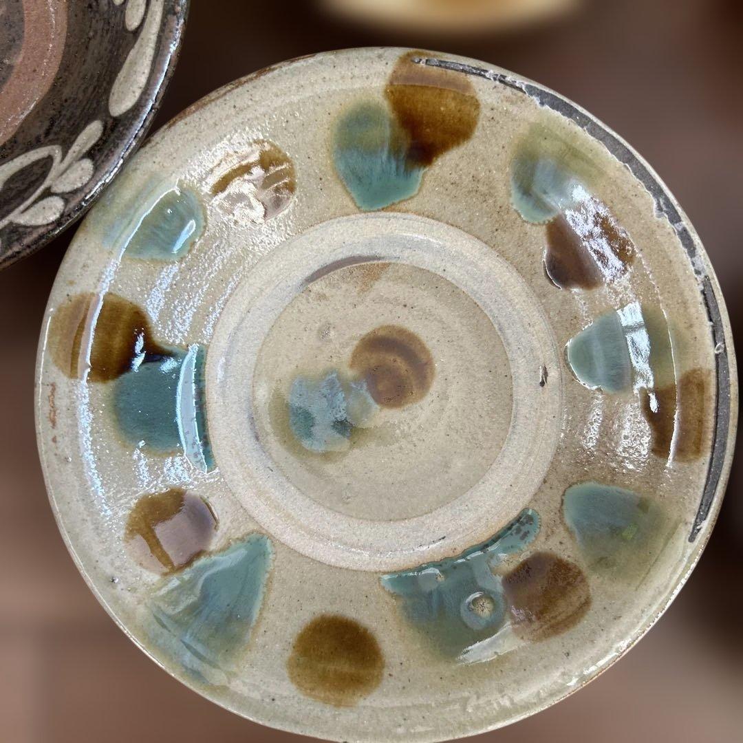 やちむん　北窯　6寸皿　5枚セット