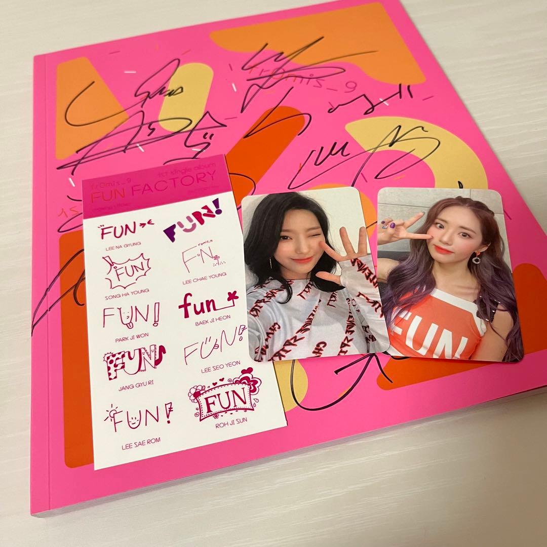 【直筆サイン入り】fromis_9 / FUN FACTORY