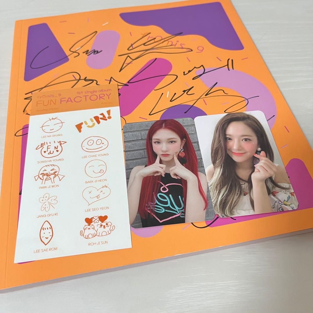 【直筆サイン入り】fromis_9 / FUN FACTORY