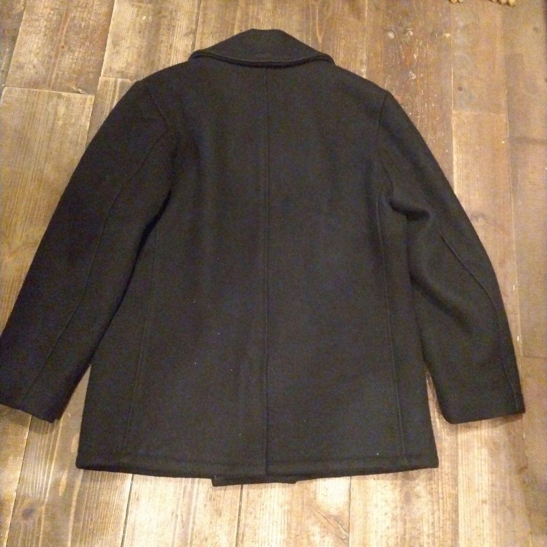 Schott NYC U.S. 740N Pea Jacket ブラック