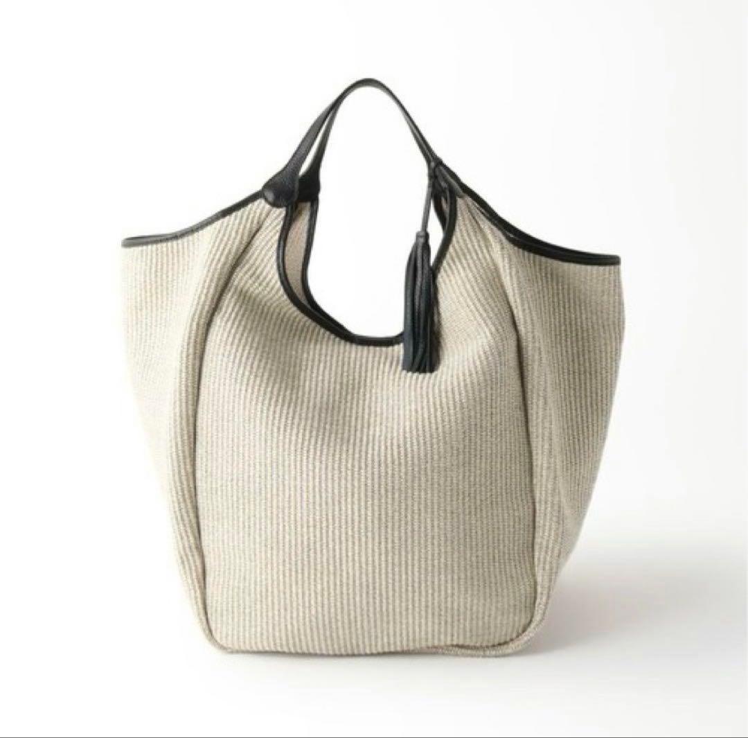 【ひーちゃんさん専用】【MARCO MASI 】ビッグトートバッグ かごバッグ