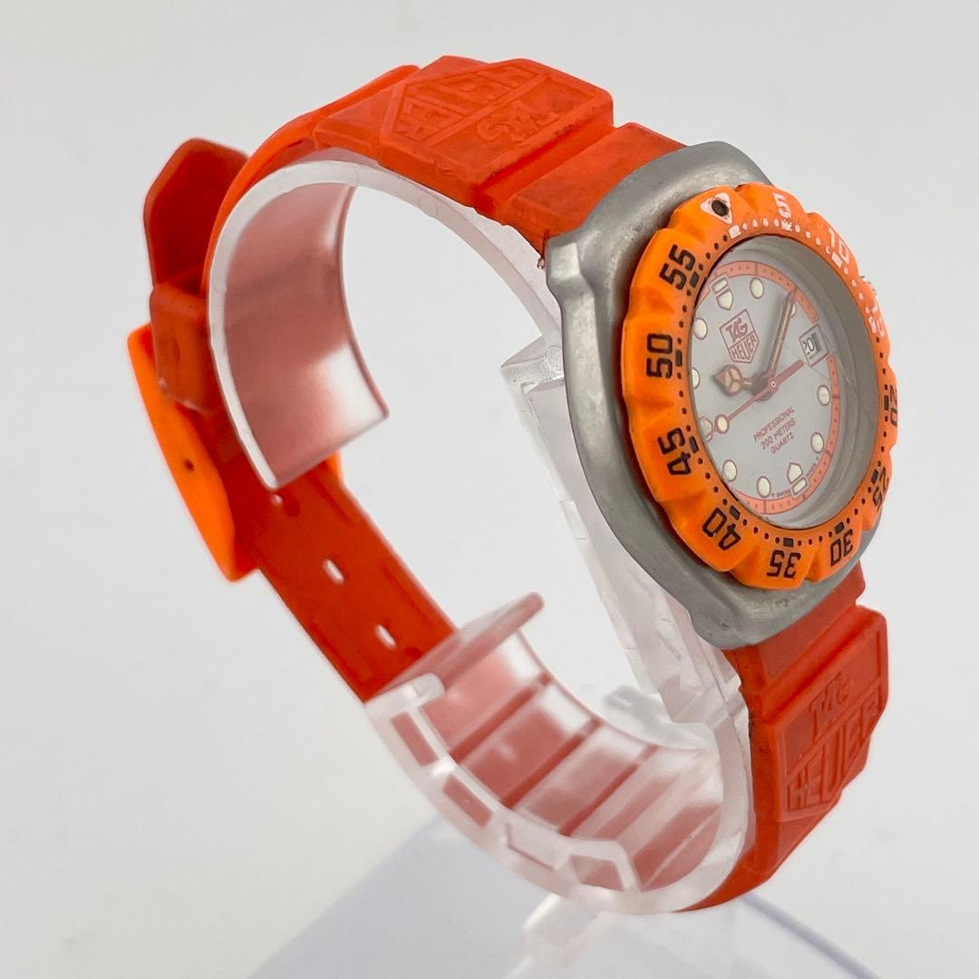 タグホイヤー　フォーミュラ1 プロフェッショナル 腕時計　オレンジ　純正