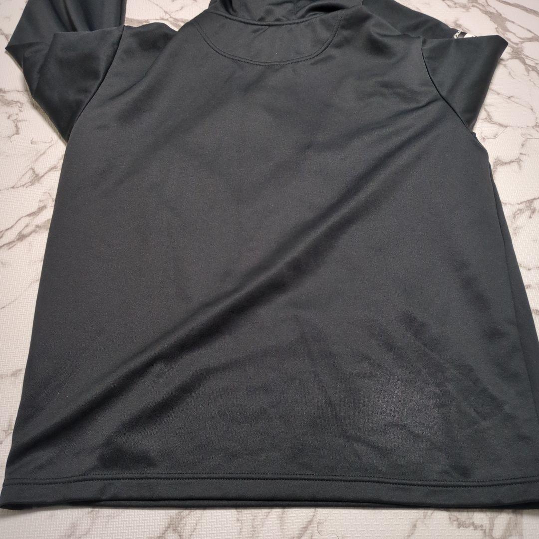 ブラックナイト フード付きウォームアップウェア ダークグレー