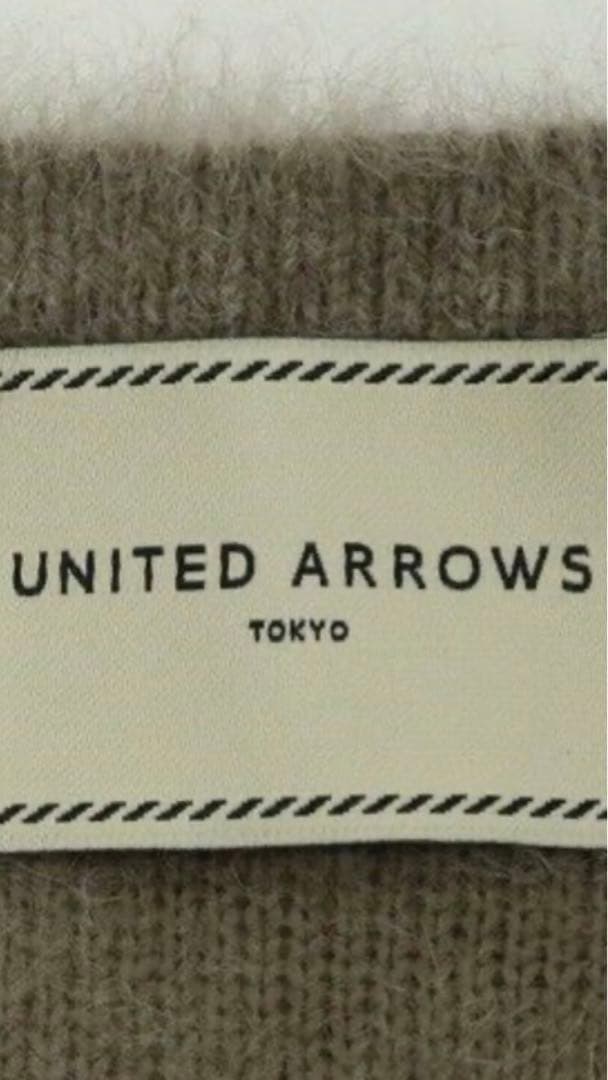 UNITED ARROWS フォックスカシミヤケープ