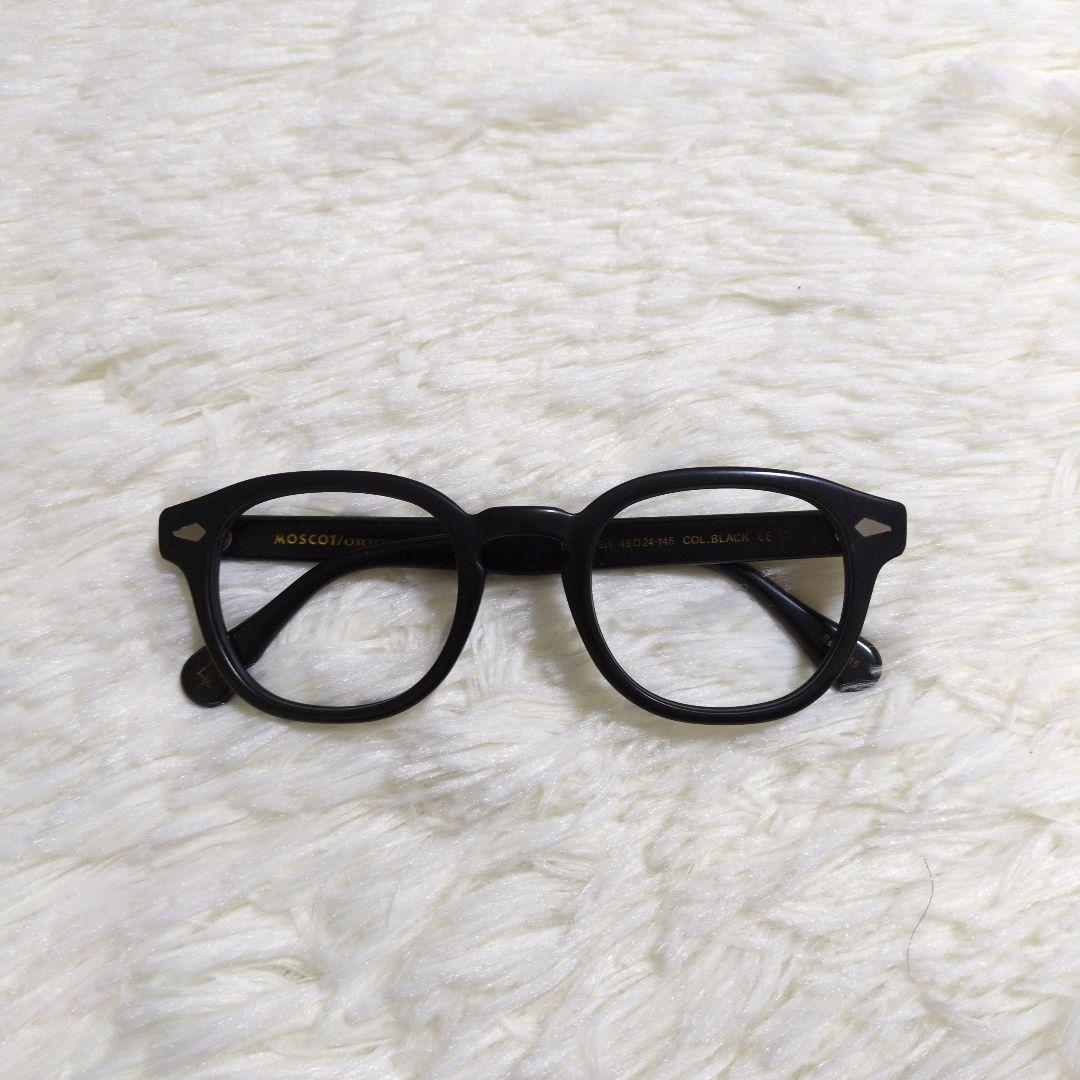 モスコット　レムトッシュ　ブラック　49　フレーム　メガネ　サングラス