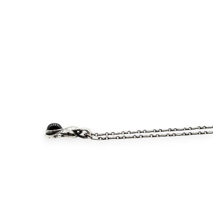 美品 ジョージジェンセン イヤーペンダント ガーネット 11-25112723