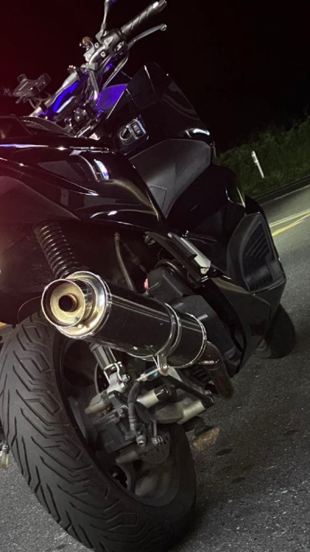 値下げok PCX 125 jk05 カスタムマフラー バッフル外せます