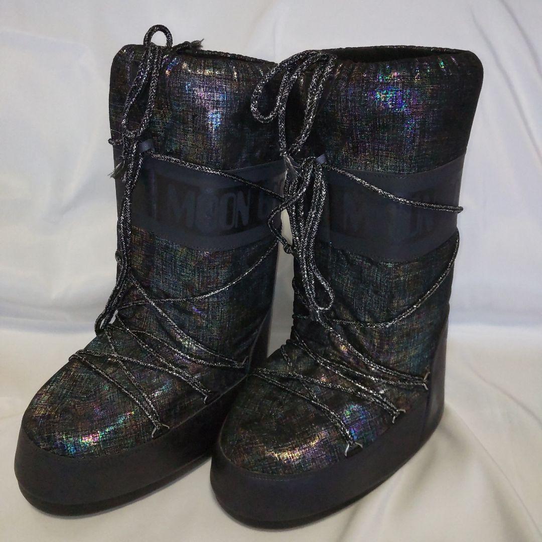 新品 MOON BOOT ムーンブーツ 26.0cm シャイニーブラッシュ