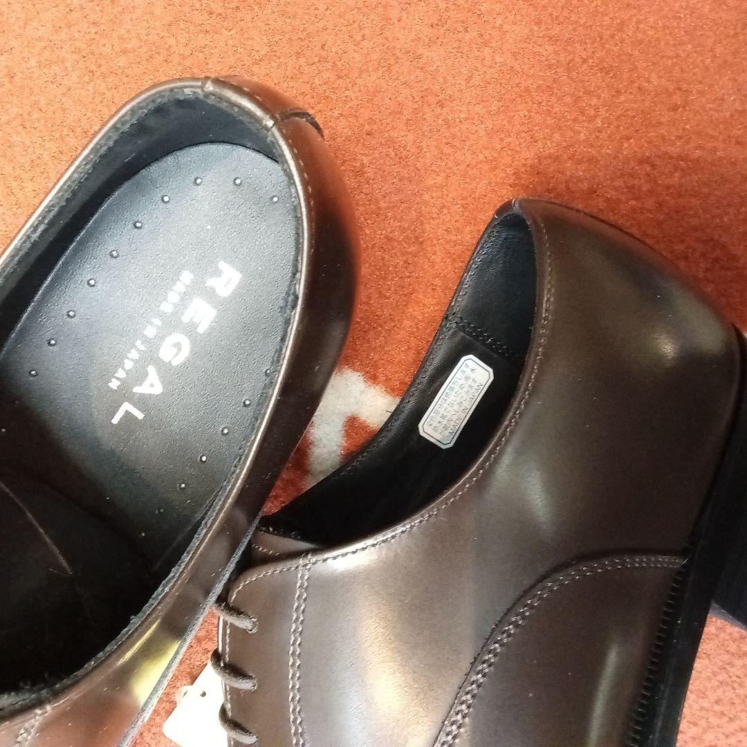 25300円REGAL ブラウン ドレスシューズ新品未使用☆24.0㎝