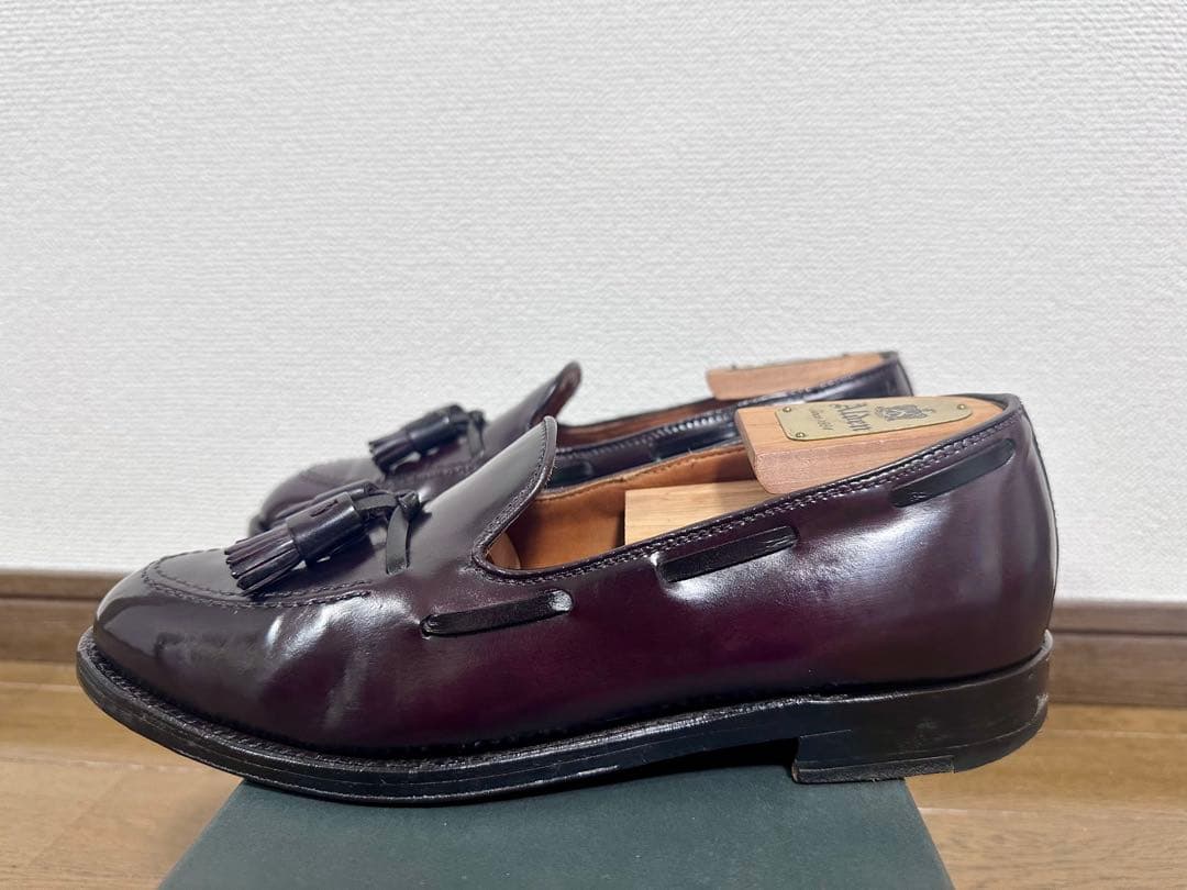 【希少】オールデン　コードバン　タッセルローファー　バーガンディ　563 US8
