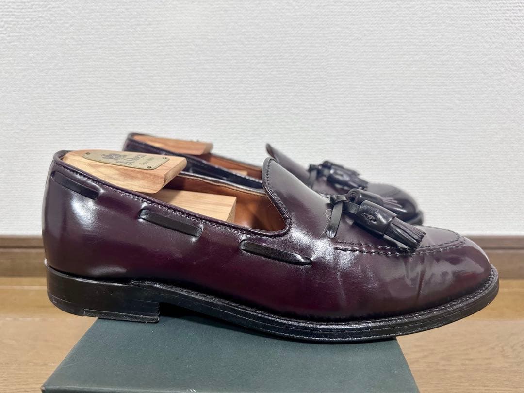 【希少】オールデン　コードバン　タッセルローファー　バーガンディ　563 US8