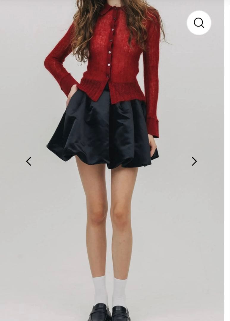 試着のみ　thetoe Venice Balloon Skirt ブラック S